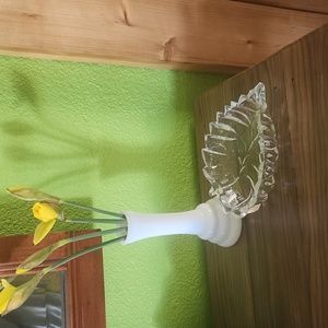 Marquis by Waterford leaf crystal dish